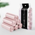 thumbnail image 3 of Cheers 100Pcs/5 Rolls Large Thicken Garbage Bag Home Kitchen Rubbish Waste Trash Pouch, 3 of 7