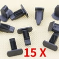 thumbnail image 4 of 15PCS Black Nylon Rocker Moulding Retainer OEM# 51711496621 For BMW Mini Cooper, 4 of 6