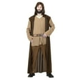 thumbnail image 1 of STAR WARS OBI-WAN KENOBI MEN’S COSTUME - Linen Tunic and Pants with Hooded Robe, 1 of 5