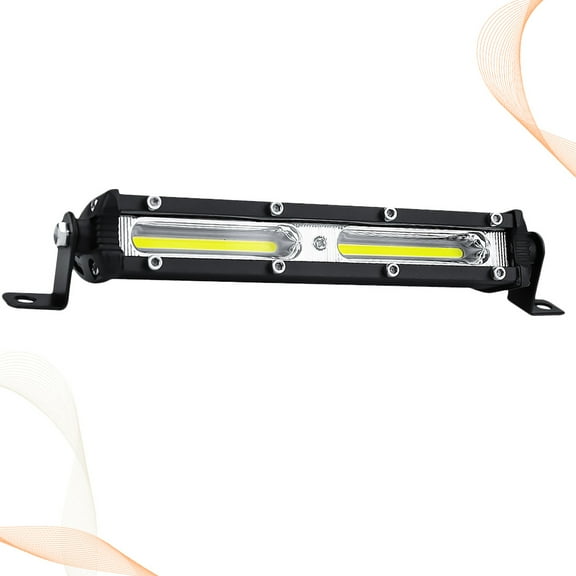 GOOHOCHY 1Pc 18W Automobile LED Light Bar Hood Light Bar Bonnet Light Work Light Durable Offroad Work Lamp for Wheel Loader Truck Tractor Trailer Outdoor ( )