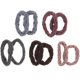 thumbnail image 1 of unbranded 10Ud Hair Rope Elástico Multicolor Donut Para Mujer Ideal Para Uso Diario Y Combinar Con Cualquier Outfit, 1 of 5