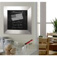 thumbnail image 4 of Rayne Mirrors American Made Rayne Silver Wide Blackboard/Chalkboard, 4 of 5