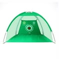 thumbnail image 1 of Golf Practice Net Golf Hitting Cage Garden Grassland Practice Tent, 1 of 6