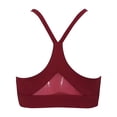 thumbnail image 4 of Sujetador deportivo con espalda en Y para mujer: sujetador de yoga con tirantes acolchados y sujeción media, copas extraíbles, nailon y spandex, tallas S-XL, 4 of 5
