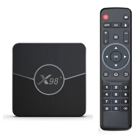 X98PLUS Wireless Hdmi Display Adapter 4K Ultra HD Media Player WiFi 6 BT 5.0 16GB Streaming Video for iPhone iPad,Android Tiktok,YouTube Mirroring to TV HD Video Sync