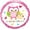 Little One Owls, variant on PMU Baby Shower Baby Girl LO(Feet) E 18 Inch Mylar-Foil Balloon Pkg/1
