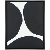 SAFAVIEH What Great Distance 16 in. x 20 in. Framed Wall Art, Midnight Blue/Ivory