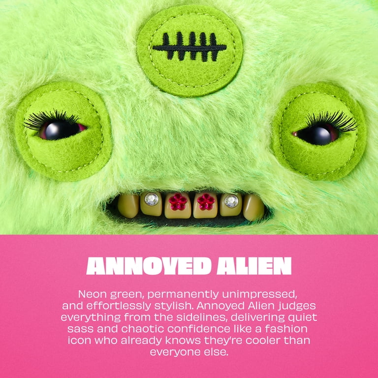 Fuggler Baddies Fuggs 9 Inch (Annoyed Alien) by ZURU - Ugly