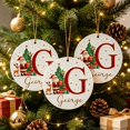 thumbnail image 6 of 2026 Christmas Home Party Decoration 26 Letters Round Acrylic Christmas Ornament Set Personalized Alphabet Round Pendant DIY Custom Christmas Tree Hanging Decorations Festive Round Pendant, 6 of 6