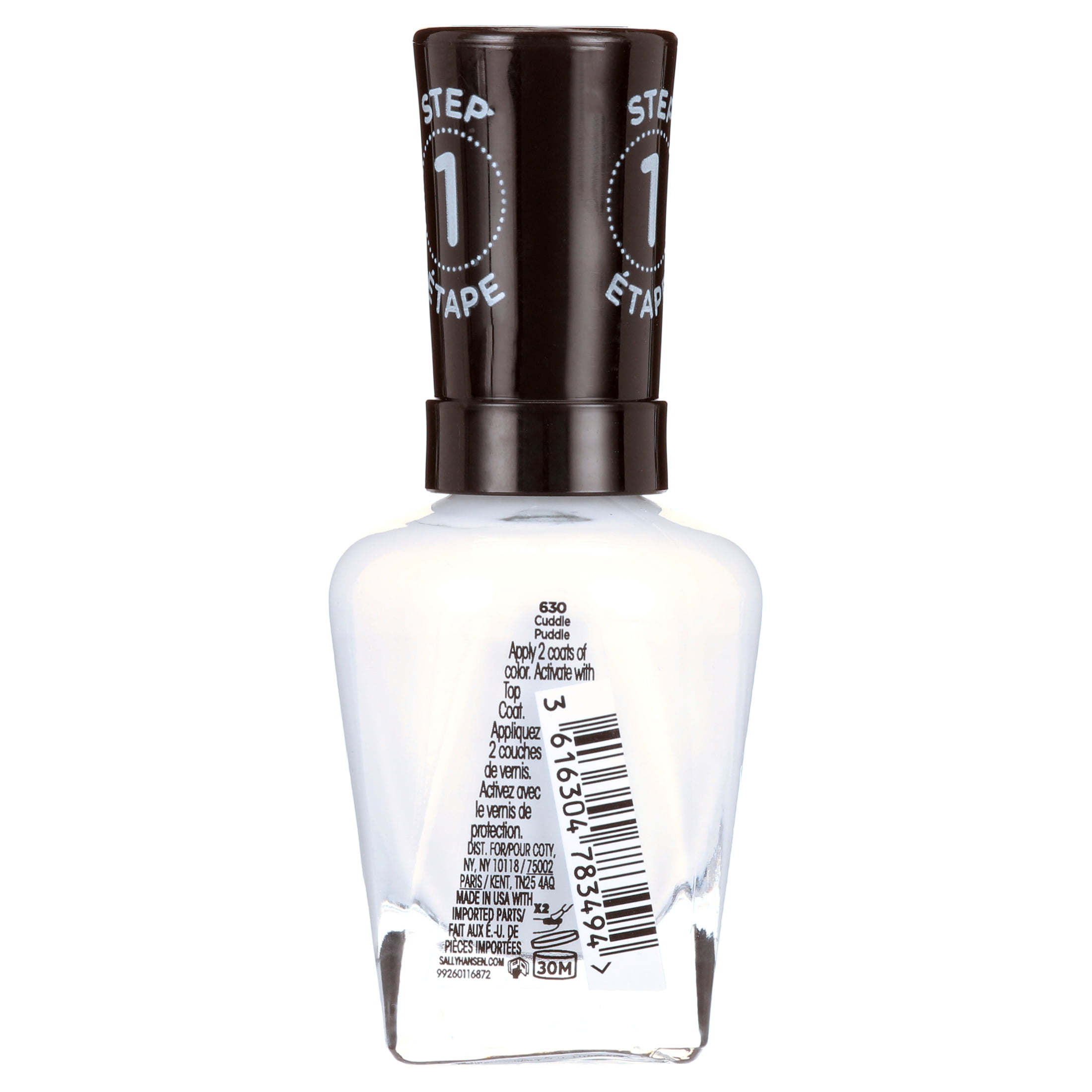 Sally Hansen Miracle Gel Cozy Chic Collection, Nail Polish, Cuddle Puddle, 0.5 fl oz, No UV Lamp Needed, Vegan