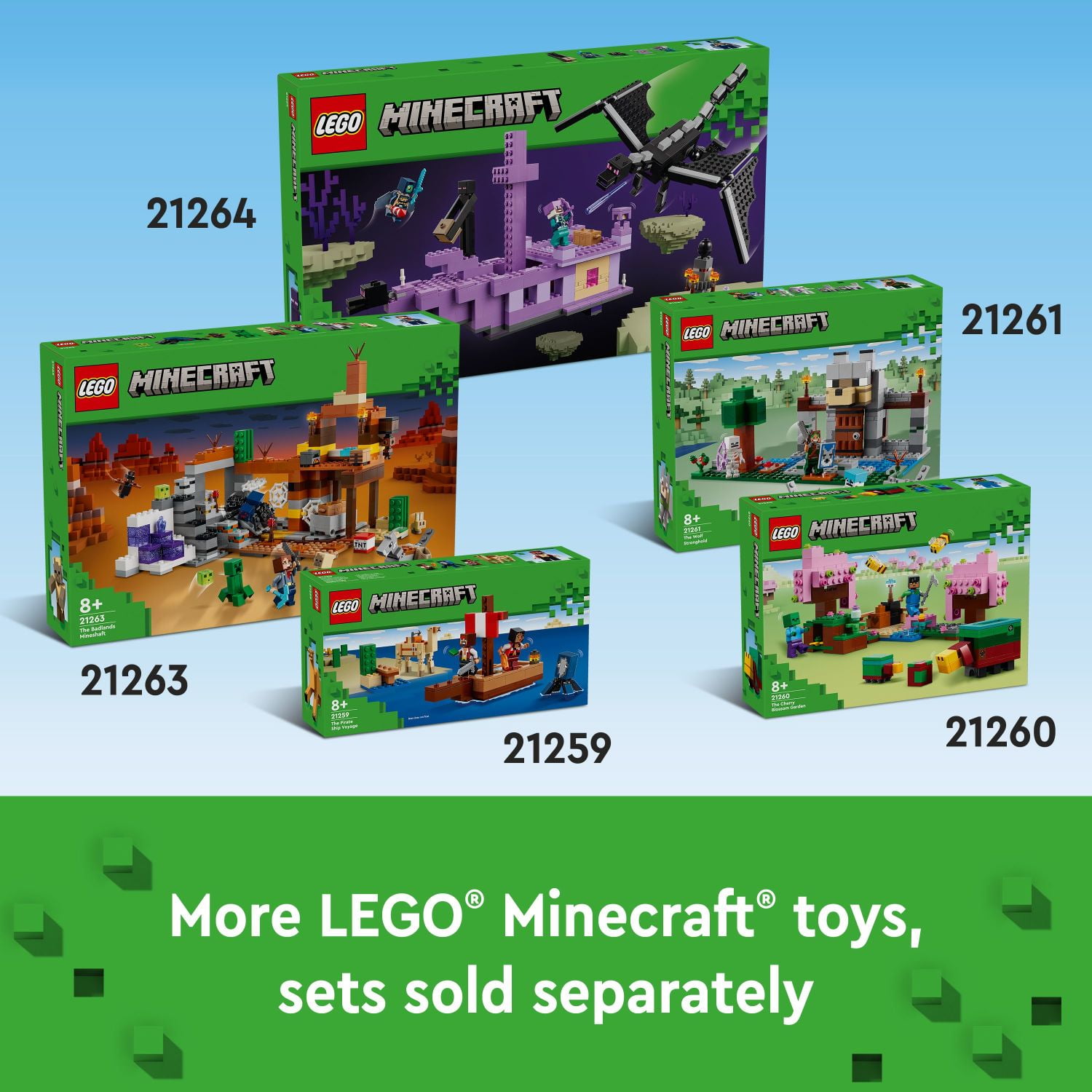 LEGO Minecraft The Windmill Farm Video Game Toy, Farm Building Set with Minecraft Minifigures and Equipment, Zombie Themed Birthday Gift for Kids, Minecraft Toy for Boys and Girls Ages 8 and Up, 21262