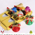 thumbnail image 4 of Set of 6 Rattan Christmas Bells Jar Decoration, 4 of 5