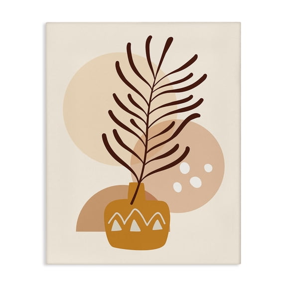 Stupell Industries Southwestern Geometric Boho Botanical Canvas Art, 16 x 20, by Arctic Frame