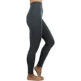 thumbnail image 2 of ToBeInStyle Women's Active Peace Print Legging Gray, 2 of 4