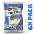 thumbnail image 2 of Cloverhill Jumbo Honeybuns, White Iced, Individually Packaged, Pack of 6, 2 of 5