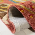 thumbnail image 4 of SAFAVIEH Blossom Bairre Floral Wool Area Rug, Rust/Multi, 6' x 9', 4 of 9