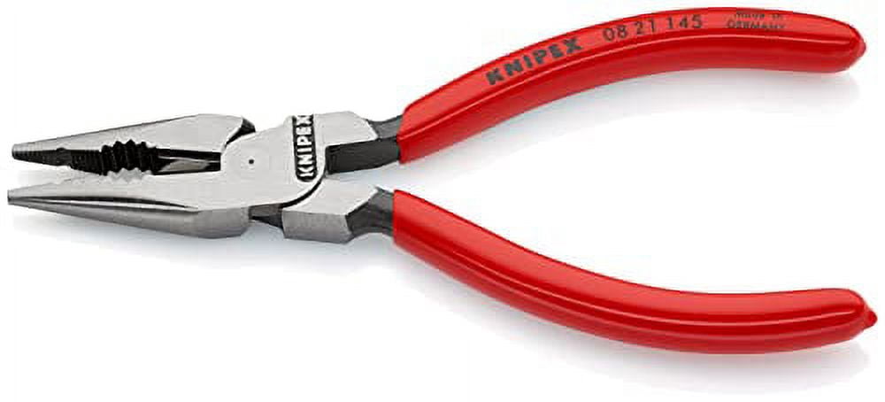 Knipex 5.7" Needle-Nose Combination Pliers - Plastic Grip