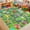 C, variant on Road Pattern Mat, Road Traffic Playmat for Bedroom, City Pretending Play (RL A 15.75x23.62 inch)