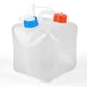 thumbnail image 3 of Jarra Almacenamiento Transparente Grifo para Exteriores Cubo Plegable (5L), 3 of 9