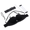One-piece Seamless Adjustable Bra Beauty Back Sexy Gathered without Rim (Black Color)