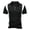 Black, variant on Colorblock Mens Big and Tall Polo Shirts Casual Short Sleeve Golf Shirt Pullover Loose Fit Jacquard Collared Quarter Zip Tops