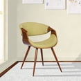 thumbnail image 1 of Hawthorne Collections Dining Chair in Walnut and Green, 1 of 8
