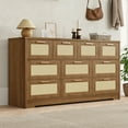 thumbnail image 2 of Roromall 10 Drawer Dresser, 59'' Modern Farmhouse Chest of Drawers with Anti-Tipping Device, Closet Dresser Storage Organizer for Bedroom, Living Room, Entryway, Hallway, 2 of 8