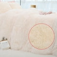 thumbnail image 5 of Blanket Polyester Blanket 1Pc 80 * 120Cm Long Plush Blanket,Winter Solid Color Nap Blanket,Double-Layer Blanket,Milky White, 5 of 7