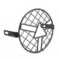 thumbnail image 4 of Accesorio de cubierta protectora de pantalla de faro redondo delantero de motocicleta negro Retro ANGGREK Otros, 4 of 8