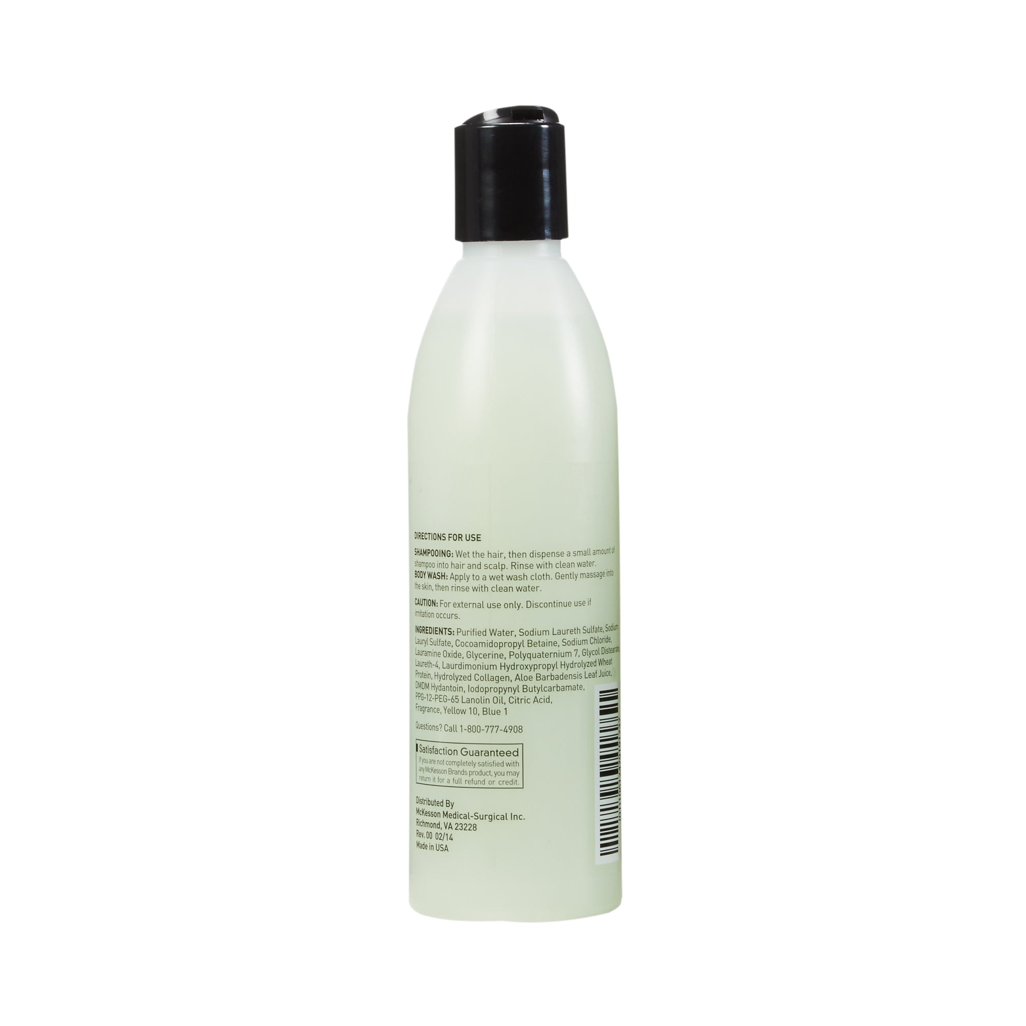 McKesson Shampoo and Body Wash with Collagen - Cucumber Melon Scent, 8 oz, 48 Ct