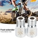 thumbnail image 5 of Extensor de Pedal de bicicleta de 2 uds extensores de Pedal de pie de bicicleta de peso ligero para bicicleta de carretera, 5 of 5