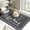 DarkGrey, variant on Dish Drying Mat, 12" x 20" Super Absorbent & Hide Stain Coffee Mat, Cuttable Drying Mat for Kitchen Counter, Coffee Bar Accessories, Under Dish Rack, Coffee Maker, Espresso Machine, Pink