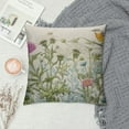 thumbnail image 2 of Nawypu Spring Body Pillow Cover Sage Green Wild Flower Plant Vintage Floral Herbs and Botanical Cushion Long Pillowcase with Zipper Decorative Soft Large Bedding Pillow Cases for Couch,Home Gifts, 2 of 5