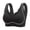 Black, variant on Women's Invisible Latex Bra - No Show Wireless Support Bras Ultra Thin Push up Comfort Bra