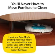 Hurricane Spin Mop Replacement Mop Heads for As Seen On TV Mop & Bucket Cleaning System by BulbHead, Spin Away Germy, Dirty Water - Super-Absorbent Microfiber Mop Head Holds 10X Weight
