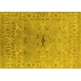 thumbnail image 1 of Ahgly Company Indoor Rectangle Oriental Yellow Traditional Area Rugs, 6' x 9', 1 of 4