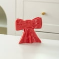 thumbnail image 2 of Bows Shaped Ceramic Candle Holder, Elegant Bow Design, Home Decor Table Centerpiece, 2 of 7