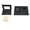 Black (EU Plug), variant on Riousery Face Fingerprint Time Attendance Machine Biometric Employee Time Clock System 100-240V EU Plug (7.3 inches / 18.5 cm) [cite: 2, 8, 12]