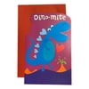 Valentine's Day Greeting Card for Young Son - Dino-mite - Laser Cut; Dinosaur, Heart