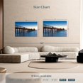 thumbnail image 3 of Elephant Stock Naples Beach Pier Wall Art - Horizontal Canvas Wall Art - Living Room Wall Decor - Nautical Canvas - Blue And Brown Decor - 48" x 32", 3 of 4