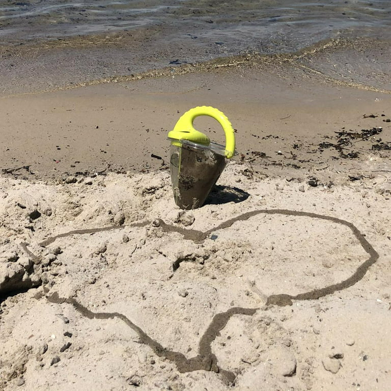 mixing sand and water