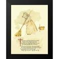 thumbnail image 2 of Humphrey, Maud 12x14 Black Modern Framed Museum Art Print Titled - Nursery Rhymes: There Was an Old Woman Tossed Up in a Basket, 2 of 5