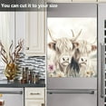 thumbnail image 6 of Ryvnso Highland Cattle in Field Dishwasher Magnetic Refrigerator Magnet Cover Kitchen Home Decorative 23"x26", 6 of 6