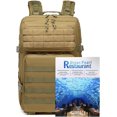 thumbnail image 4 of SHIQI-Military Tactical Molle Rucksack Backpack Large Travel Backpack Hiking Daypack Camping Hunting Backpack 40L, 4 of 4