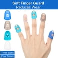 thumbnail image 2 of 30pcs Guitar Silicone Finger Protector,Color Fingertip Protection Covers Caps for Beginner Playing Ukulele Electric Guitar, 2 of 8