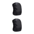thumbnail image 4 of Kearding multifuncional cubierta para la lluvia Unisex esencial para viajes cubierta impermeable para cubierta para la lluvia negro Negro 2Conjunto, 4 of 6