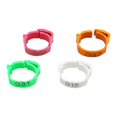 thumbnail image 2 of 50pcs Chicken Foot Ring Adjustable Size Poultry Leg Digital Label Buckle Ring 6 _jiue, 2 of 5