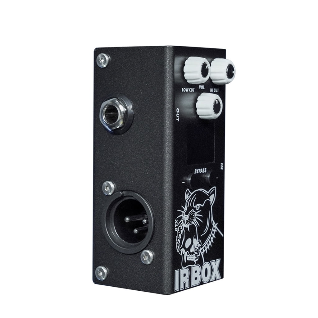 Guitar Box Pedal Cab Impulses Response Cabinets Speakers Simulation Guitar Effect Pedal 32 Presets 9 Segment Modules