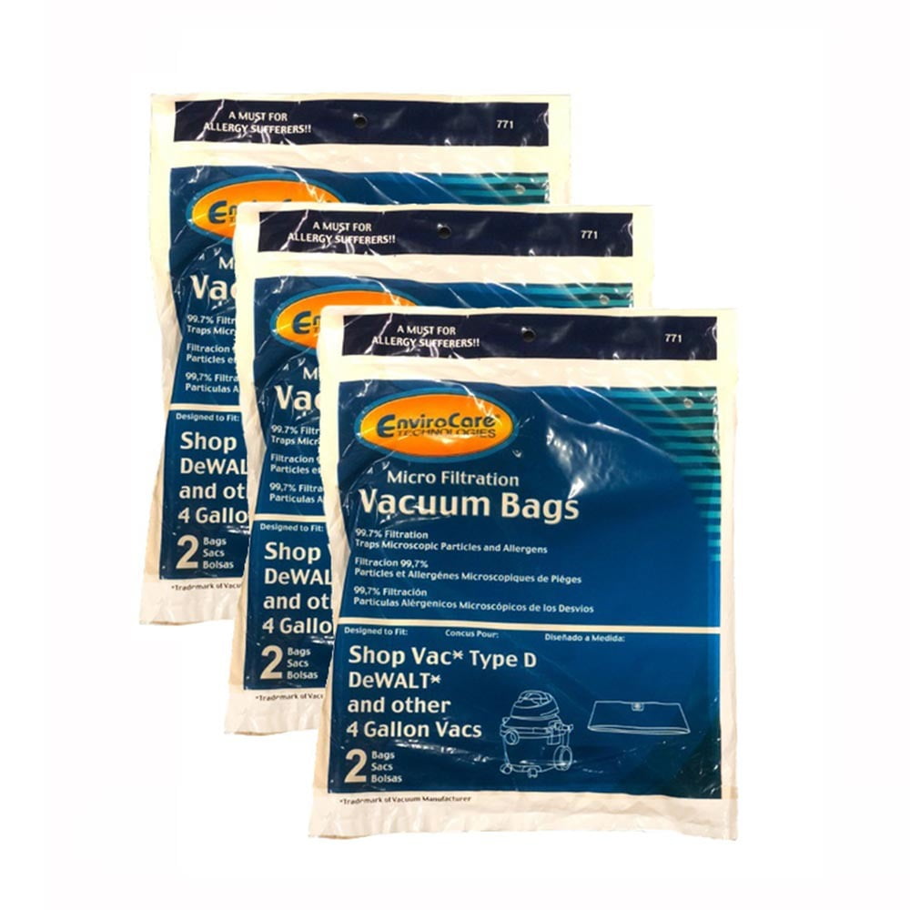 CMXZVBE43270 Compatible Fits With Vacuum Cleaner 4 Gallon Paper Bags (3
