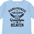 thumbnail image 4 of Inktastic Handpicked for Earth by My Grandpa in Heaven Angel Wings Boys or Girls Long Sleeve Toddler T-Shirt, 4 of 5